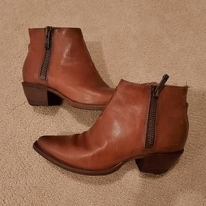 FRYE Western Style Ankle Boots